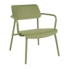 Studie loungestol, Willow green^Fermob
