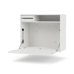 STUDIO skrivbord vägghängt, white 01^Montana