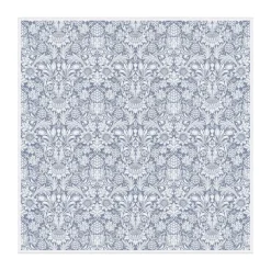 Sunflower bordsduk 150x150 cm, Blå^Ekelund Linneväveri Hot