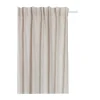 Sunrise gardin med veckband 140x290 cm, Oatmeal^Himla New