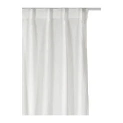 Sunrise gardin med veckband 140x250 cm, White^Himla Hot