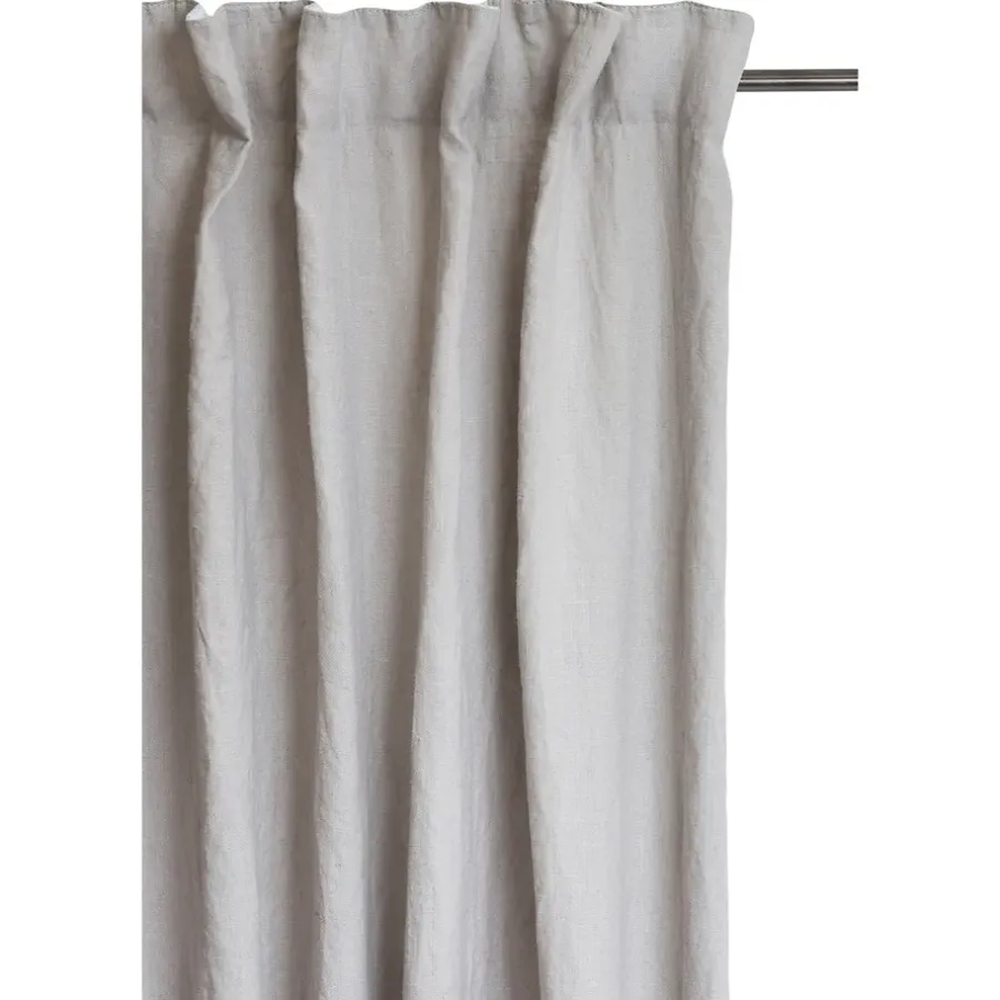 Gardinlängder-Himla Sunshine gardin med veckband 140x290 cm, Ash (grå)