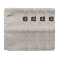 Tygservetter|Tygservetter-Himla Sunshine servett 4-pack, Ash (ljusgrå)