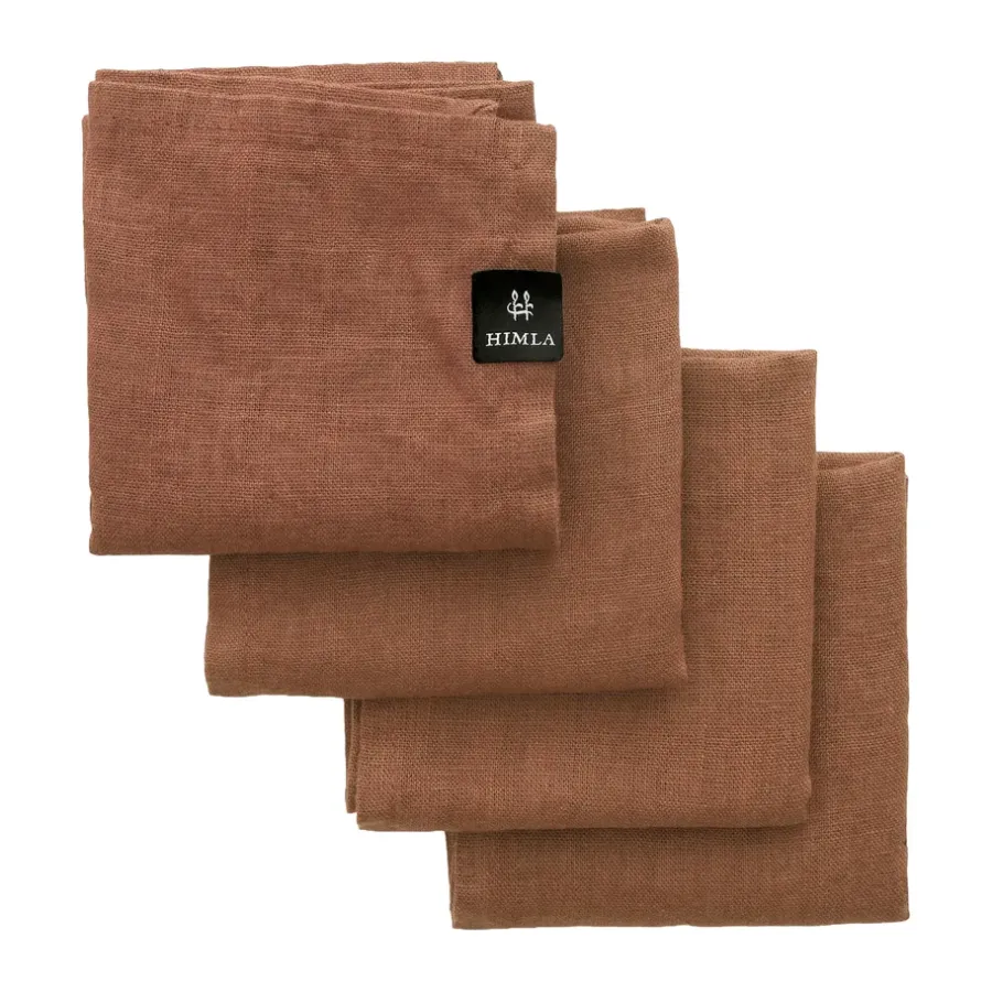 Tygservetter|Tygservetter-Himla Sunshine servett 4-pack, Grounded, 45x45 cm
