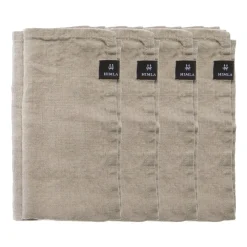 Sunshine servett 4-pack, natural (beige)^Himla Sale