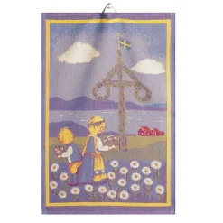 Kökshanddukar|Kökshanddukar-Ekelund Linneväveri Svensk Sommar kökshandduk, 35x50 cm