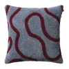 Kuddfodral-Chhatwal & Jonsson Swati kuddfodral 50x50 cm, Dusty blue-ruby