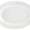 Serveringsfat & Uppläggningsfat-Rörstrand Swedish Grace fat oval 32 cm, snö (vit)