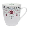 Kaffekoppar-Rörstrand Swedish Grace Winter mugg 50 cl, Vit