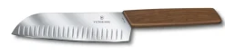 Swiss Modern Santokukniv 17 cm, Brun^Victorinox New