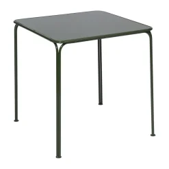 Utebord·Trädgårdsbord|Trädgårdsbord-Grythyttan Stålmöbler Table Libelle bord 70x70 cm, Grön