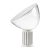Bordslampor-Flos Taccia Small bordslampa LED 48,5 cm, Mattvit-glaskupa