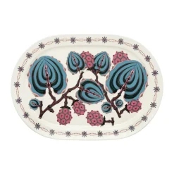 Taika Sato serveringsfat oval 41 cm, Vit-flerfärgad^Iittala Clearance