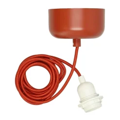 Takupphängning inkl sladd 250 cm, Röd^Scandi Living Hot