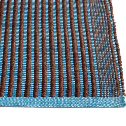 Gångmattor|Jutemattor-HAY Tapis matta 80x200 cm, Chestnut-blue