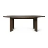 Matbord-Ferm Living Tarn matbord 118,5x220 cm, Dark Stained Beech