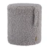 Sittpuffar-Blomus Teddy sittpuff, Sharkskin, Ø35x40 cm
