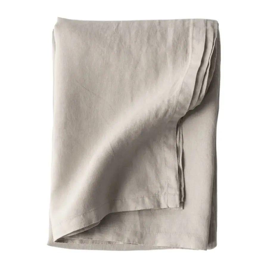 linneduk 145x270 cm, Warm grey^Tell Me More Best