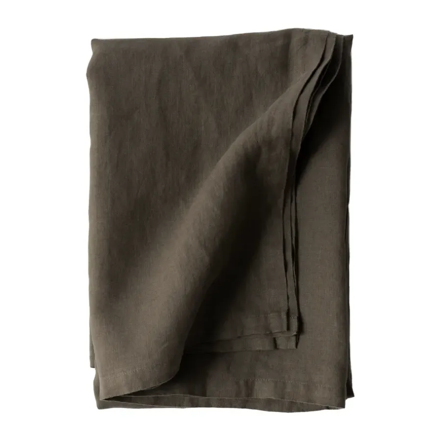 linneduk 145x270 cm, Taupe^Tell Me More Outlet