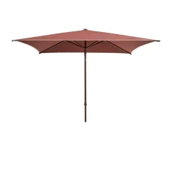 Terrazza Square parasoll, Off white-burgundy^HAY Clearance