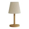 Portabla Lampor-Watt & Veke Tess table portable bordslampa Ø15 cm, Natural