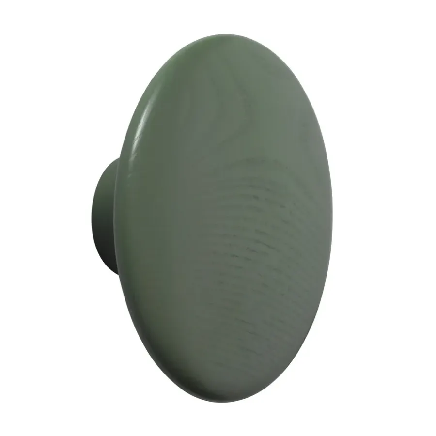 Förvaring För Barnrum-Muuto The Dots klädkrok dusty green, Ø17 cm