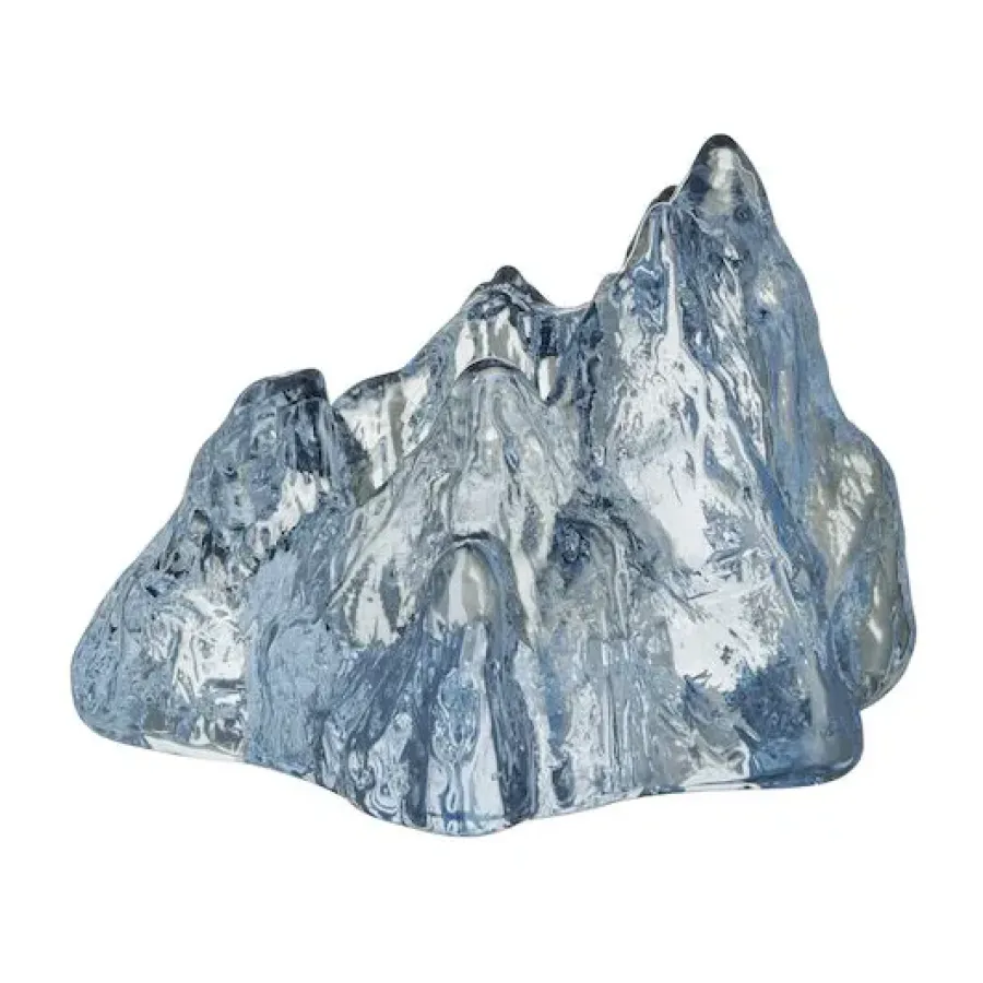 The Rock ljuslykta 91 mm, Ice blue^Kosta Boda Best