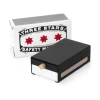 Three Stars tändsticksfodral stor, Svart^Solstickan Design Discount
