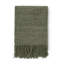 Tobago pläd 130x170 cm, Grön^Boel & Jan Outlet