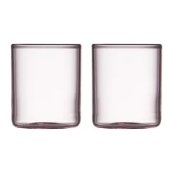 Torino shotglas 6 cl 2-pack, Pink^Lyngby Glas Outlet