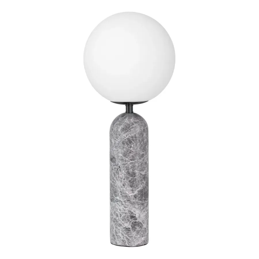 Fönsterlampor|Bordslampor-Globen Lighting Torrano bordslampa, Grå