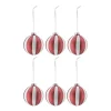 Tradition julgranskula 6-pack, Red/white^Scandi Living Outlet
