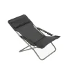 Sittmöbler·Solstolar & Solsängar|Solstolar & Solsängar-Lafuma Transabed BeComfort solstol, Becomfort dark grey