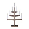 Adventsljusstakar-Star Trading Trapp adventsljusstake 54 cm, Brun