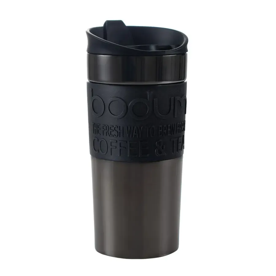 Travel mug resemugg 35 cl, Gun metal^Bodum New