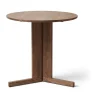 Matbord-Form & Refine Trefoil matbord Ø75 cm, Rökt ek