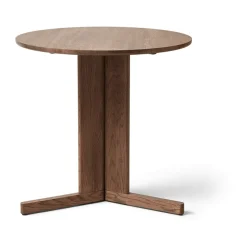 Matbord-Form & Refine Trefoil matbord Ø75 cm, Rökt ek