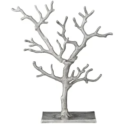 Dekorationsdetaljer-Lene Bjerre Tressa smyckesträd silver, 33 cm