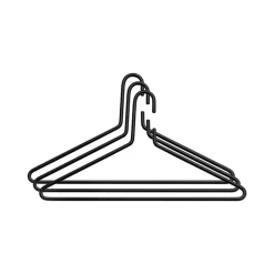 Klädställningar & Galgar|Klädställningar & Galgar-Essem Design Triangel galge 3-pack, Svart