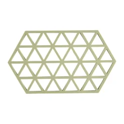 Grytunderlägg-Zone Denmark Triangle grytunderlägg stor, Matcha Green