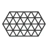 Grytunderlägg-Zone Denmark Triangles grytunderlägg 14x24 cm, Black