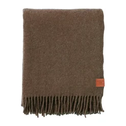 True ullpläd 130x200 cm, Walnut^Klippan Yllefabrik Sale