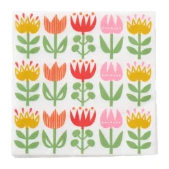 Tulip servett 33x33 cm 20-pack, Multi^Klippan Yllefabrik Best