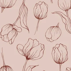 Tulipa servetter 33x33 cm 18-pack, Blush^Cooee Design Online