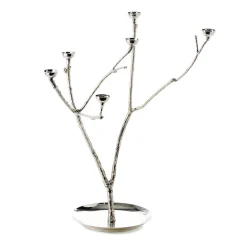 Twiggy ljusstake L 65 cm, Silver^POLSPOTTEN Hot