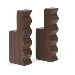 Unda krok 2-pack, Dark Brown^Ferm Living Best