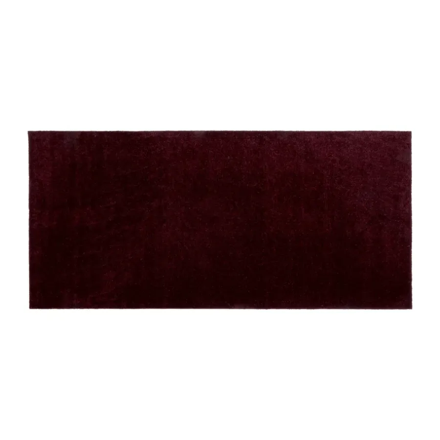 Gångmattor-Tica copenhagen Unicolor gångmatta, Bordeaux, 90x200 cm