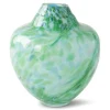 Unik kristallglas skulptur medium 24 cm, Grön^Magnor Discount