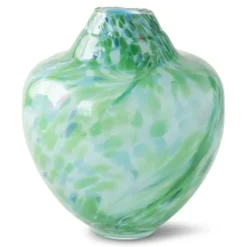 Unik kristallglas skulptur medium 24 cm, Grön^Magnor Discount