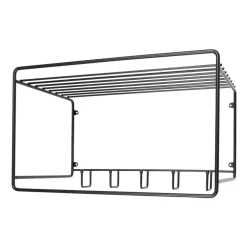 Hatthyllor|Hatthyllor-Maze Uptown hatthylla, Svart